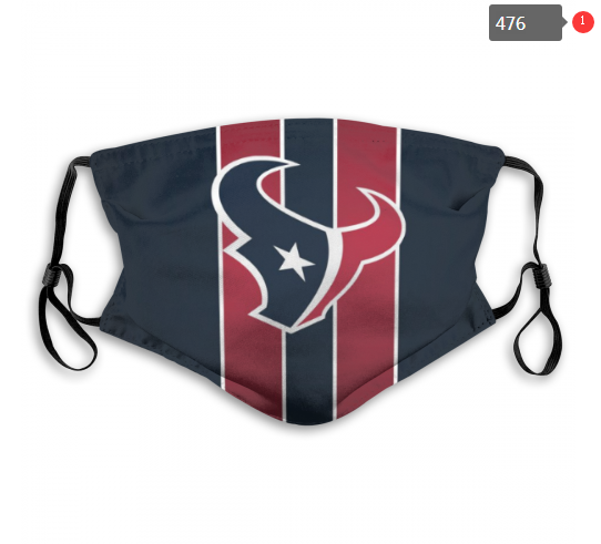 NFL Houston Texans #10 Dust mask with filter->nfl dust mask->Sports Accessory